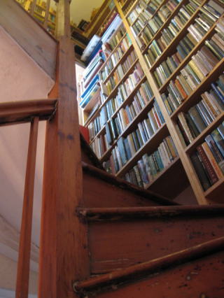 Santuary Bookstore Staircase