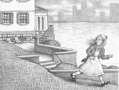 Illustration from Wonderstruck by Brian Selznick, pages 62-63