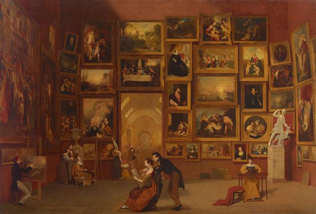 The Gallery of the Louvre