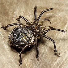 Spider sculpture by Daniel Proulx