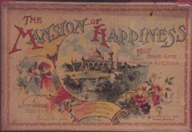 The board game, Mansion of Happiness