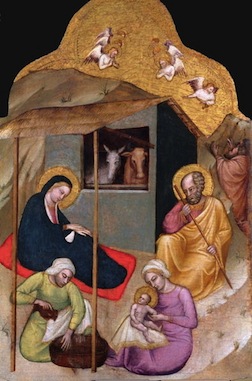 Midwives at Nativity scene