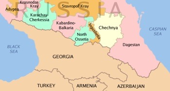 Chechnya and its neighbors