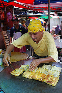 Street vendor in Malaysia