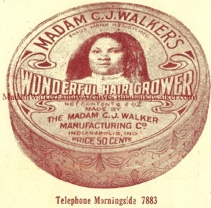 Haircare product developed by Madam C.J. Walker