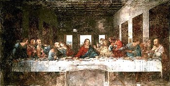 The Last Supper before its last restoration effort