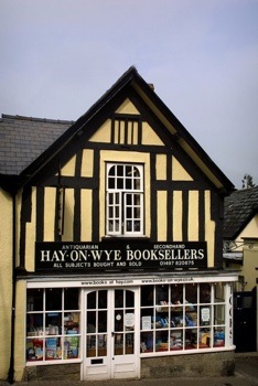 A bookstore in the Welsh town of Hay-on-Wye
