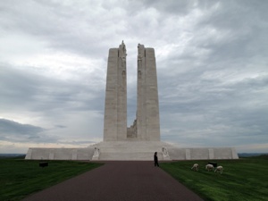 The Vimy Memorial in France
