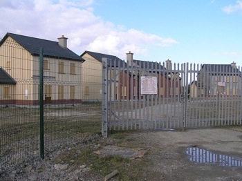 Ghost housing estate in Ireland
