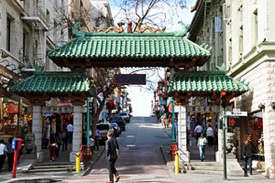 Chinatown's Dragon Gate