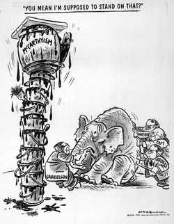 McCarthysim Cartoon by Herbert Block