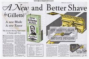 Gillette razor ad