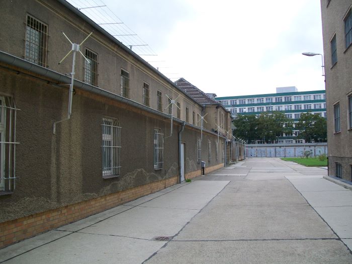The site of Berlin-Hohenschönhausen Prison in 2011