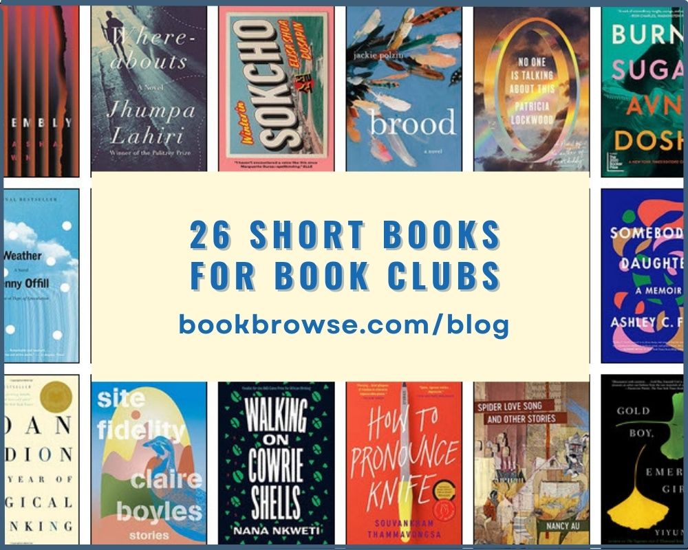 26 Short Books for Book Clubs