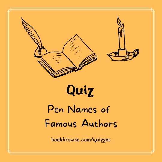 Quiz - Pen Names