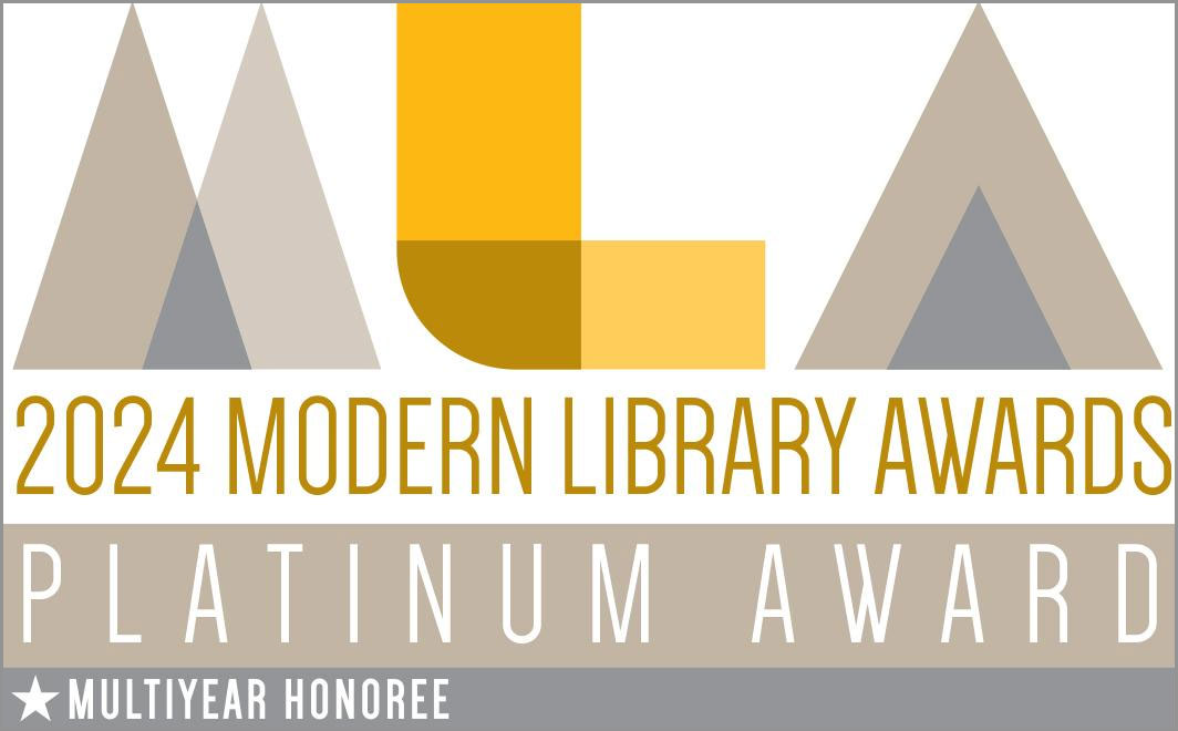 BookBrowse for Libraries Platinum Winner, 2024 Modern Library Awards