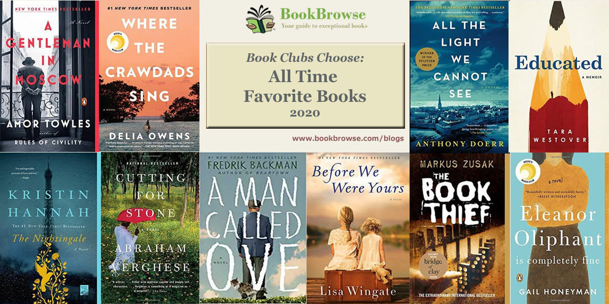 Top 10 Overall Favorite Books for Book Clubs