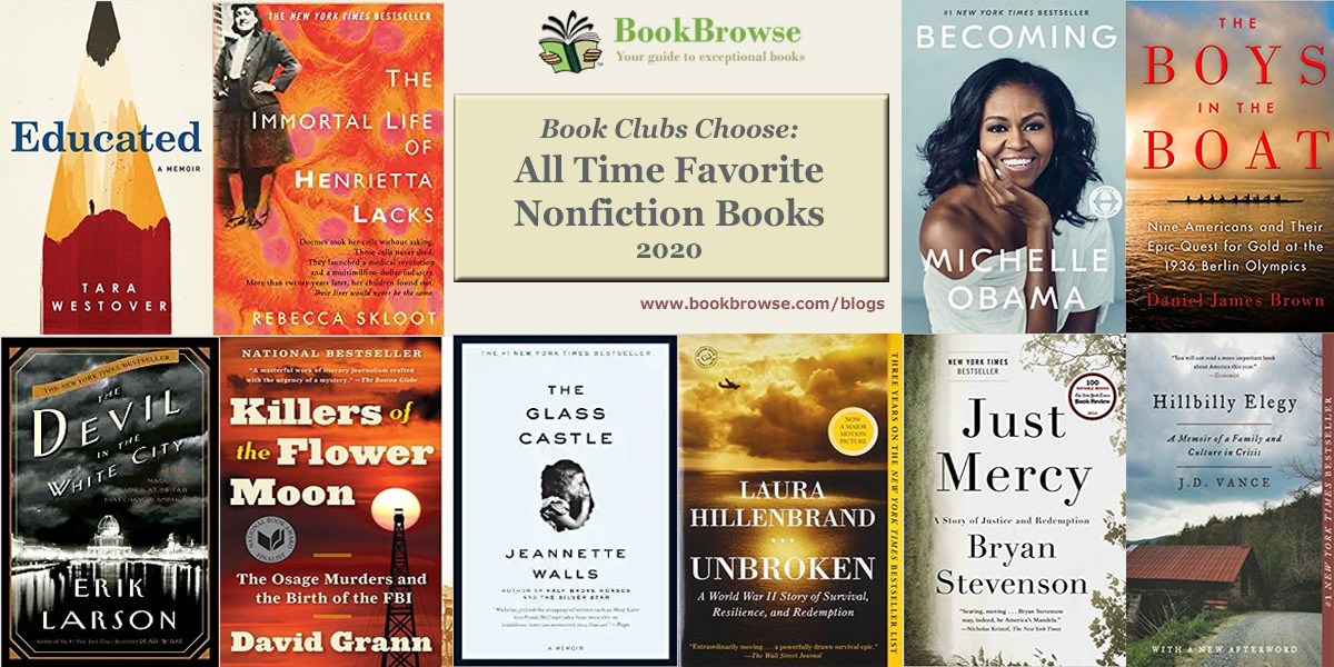 Book Clubs' All-Time Favorite Nonfiction Books