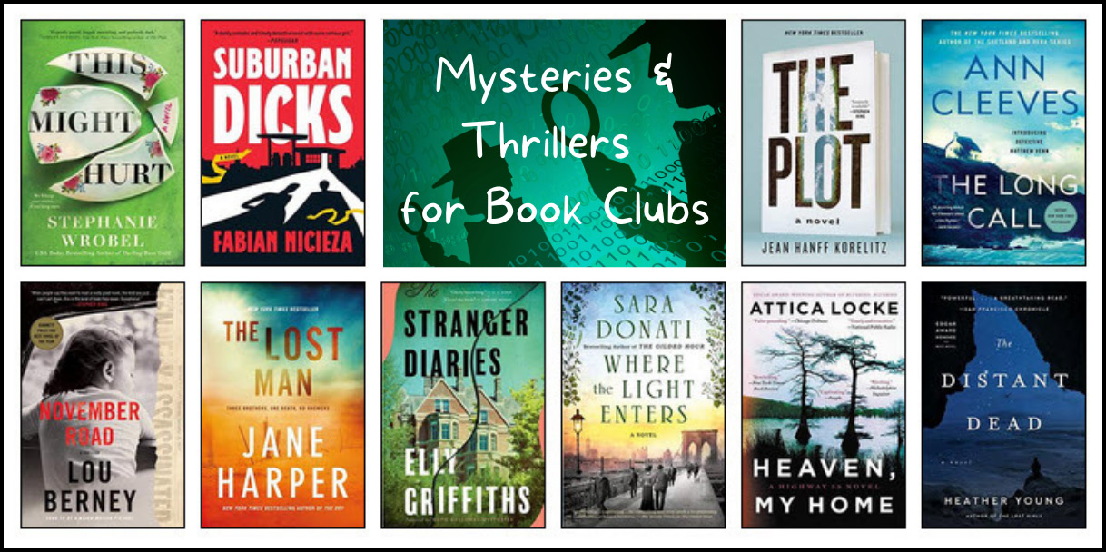 gripping thriller and mysteries for book clubs