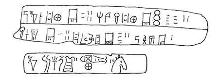 Linear B Script