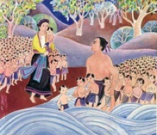 Illustration of Vietnamese legend