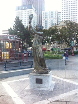 Replica of Goddess of Democracy Statue