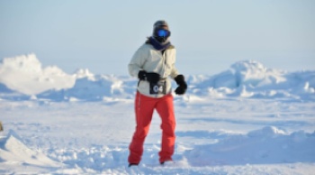 North Pole Marathon Participant