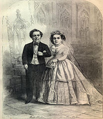 Tom Thumb and Lavinia Warren