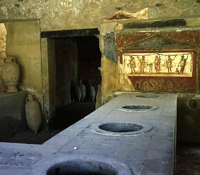 Thermopolium in Pompeii