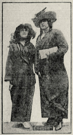 Fleurette and Constance (on the right)