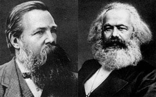 Friedrich Engels and Karl Marx