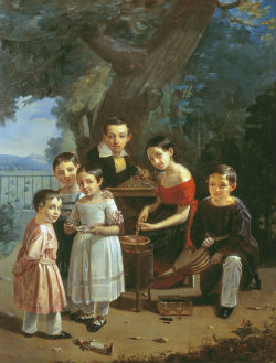 Portrait of Children by Zakharov