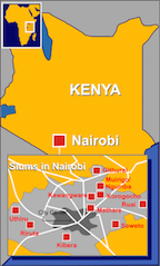 Map of Kibera