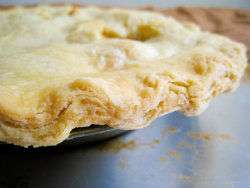 Perfect flaky pie crust