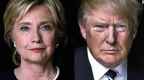 Hillary Clinton and Donald Trump