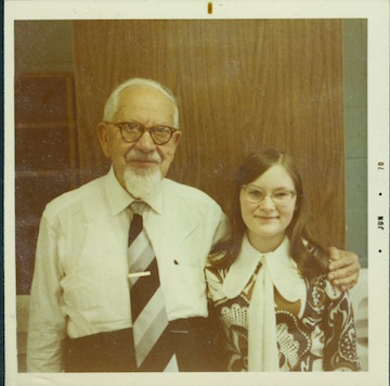 Davida Chazan and Dr. Mordecai Kaplan