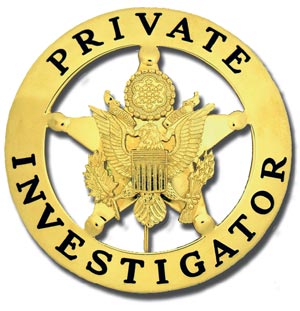 Private Investigator Badge