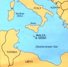 Map of Malta