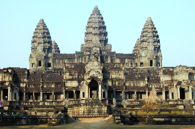 Partial view of Angkor Wat complex