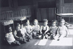 Orphans in Etterbeek, Belgium