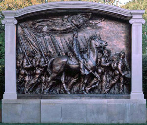 Memorial to the 54th Massachusetts Volunteer Infantry Regiment