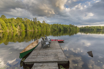 Adirondacks canoes