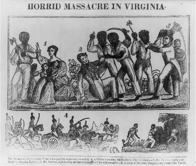 Depiction of Nat Turner Rebellion