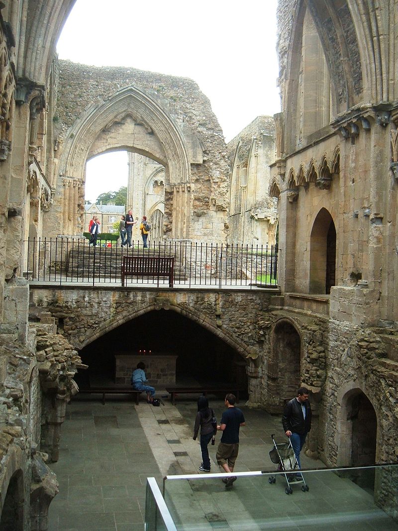 Lady Chapel Interior of Glastonbury Abbey