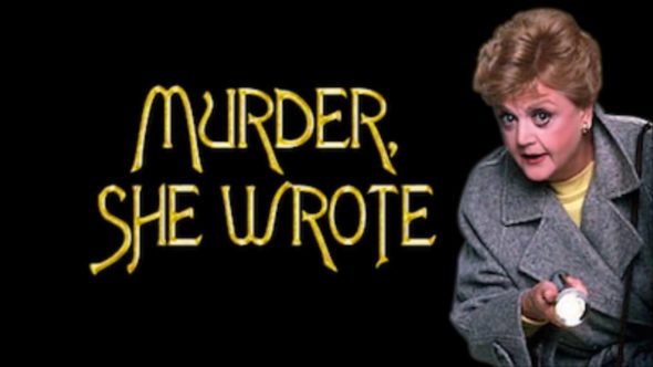 Angela Lansbury in the cozy mystery show Murder She Wrote