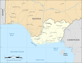 Biafra Map