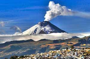 Cotopaxi Erupting