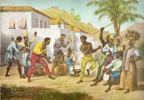 Capoeira or the Dance of War by Johann Moritz Rugendas