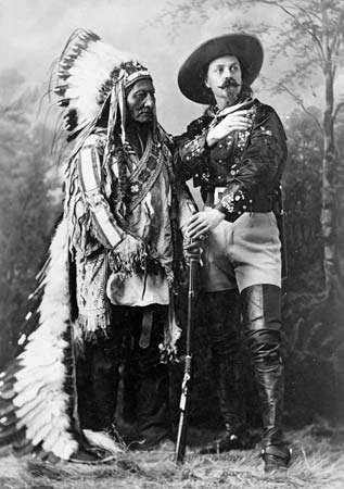 Sitting Bull and Buffalo Bill Cody