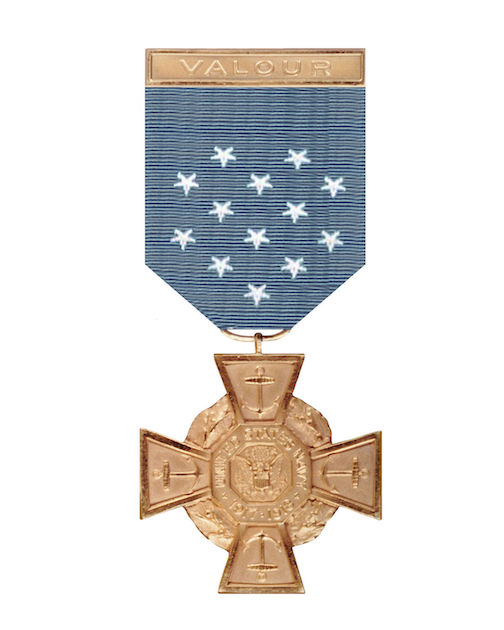 U. S. Navy's Tiffany Cross Medal of Honor